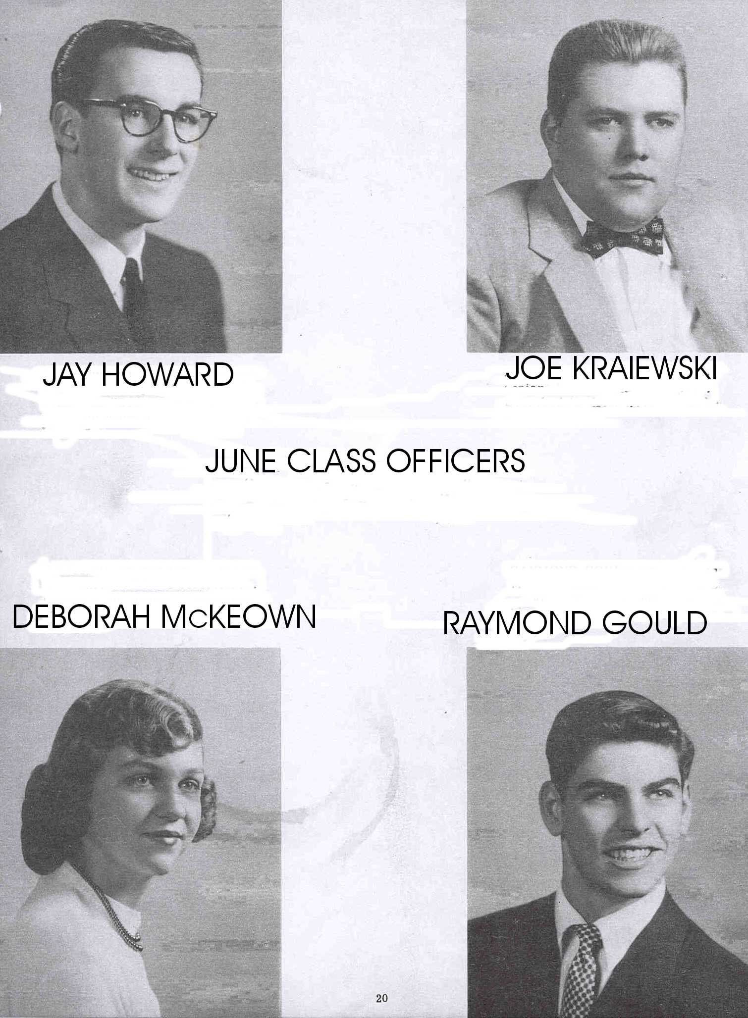 Year Book-- Class Officers.jpg (261297 bytes)