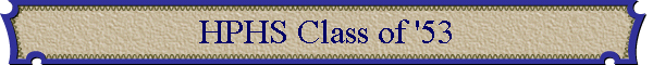 HPHS Class of '53